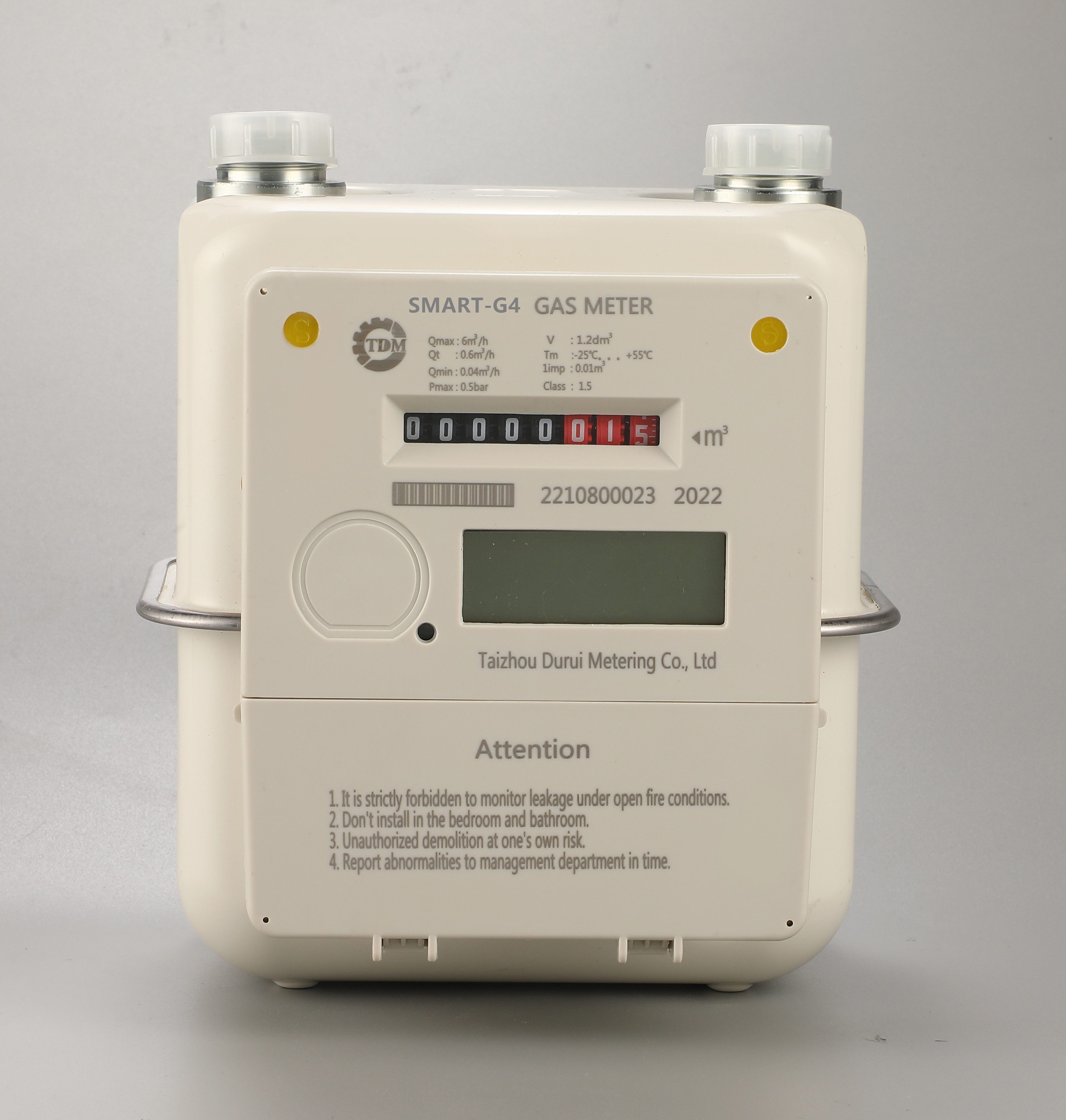 LoRaWAN smart gas meter
